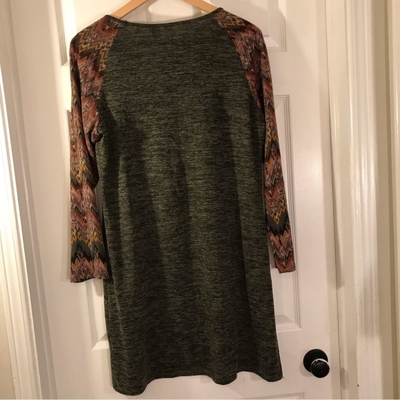 𝅺tacera size M women’s charcoal grey sweater dress. - Picture 4 of 5